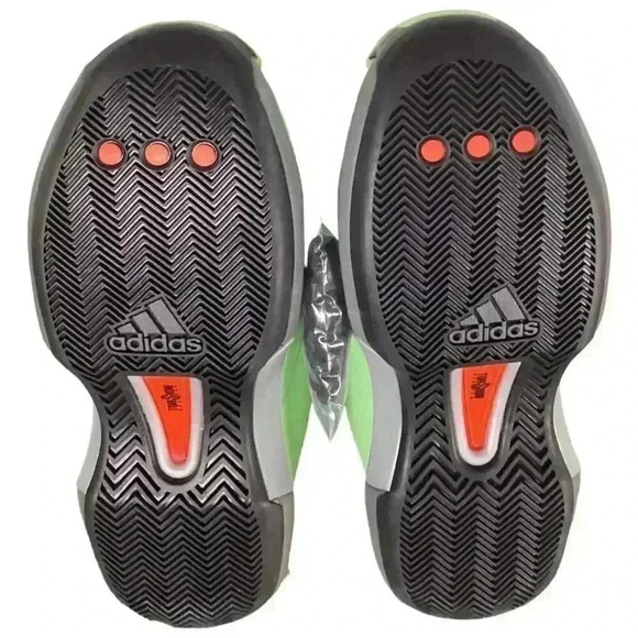 Adidas Crazy 1 Mens 10 Green Silver Black Orange Basketball Shoes Kobe Retro main image 5